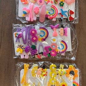 Colorful Kids Hair Accessories Set